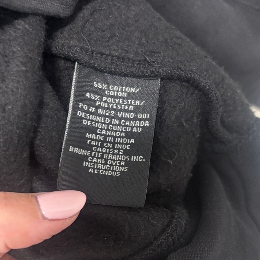 Brunette The Label Black 'Partners In Wine' Sweatshirt - Picture 5 of 5